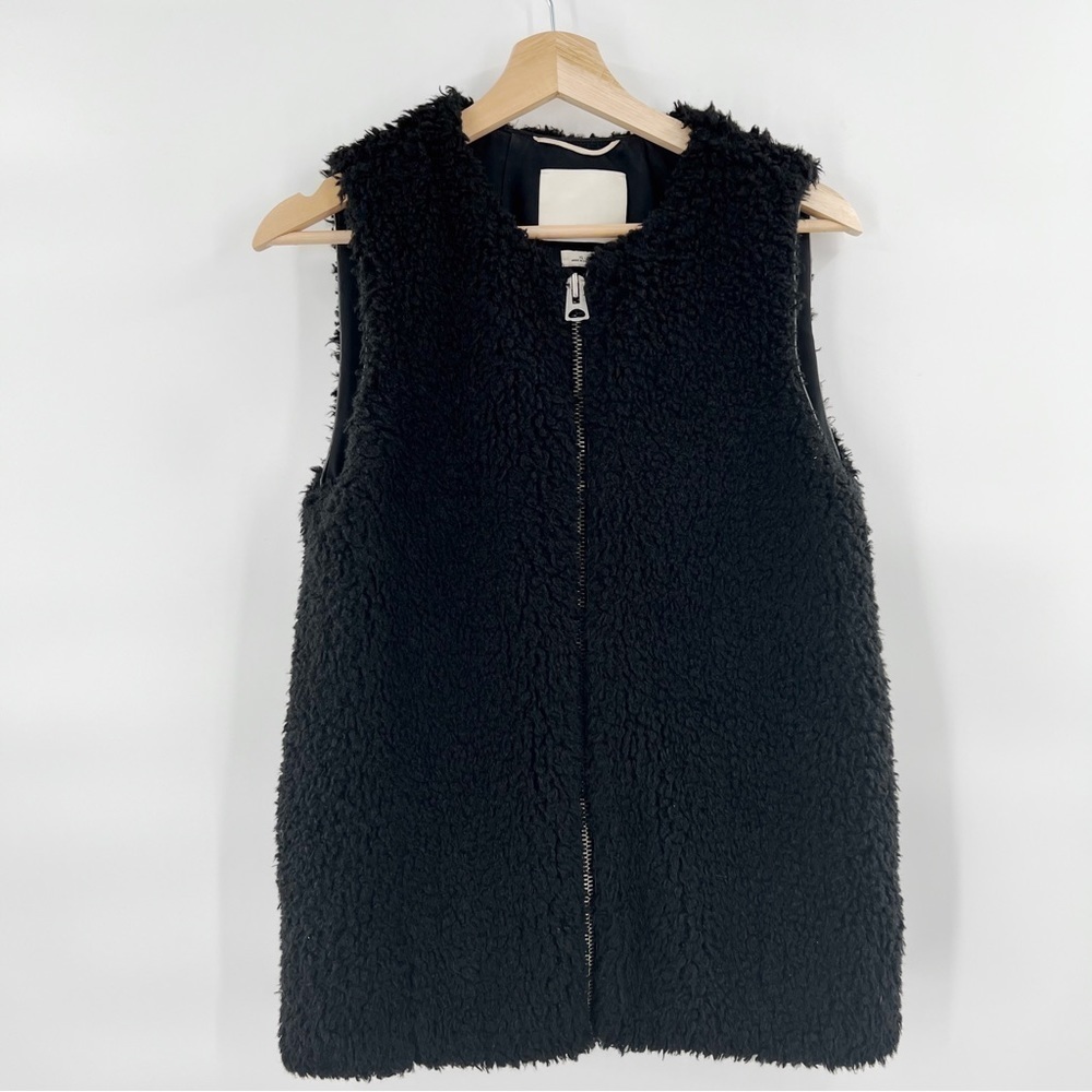Aritzia Wilfred Chatou Teddy Vest Size XS